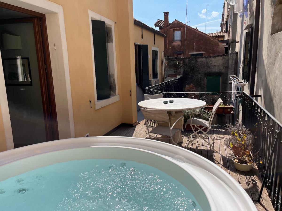 Casa Virginia Direct At The Canal Cannaregio With Own Roof Terrace Venezia Esterno foto